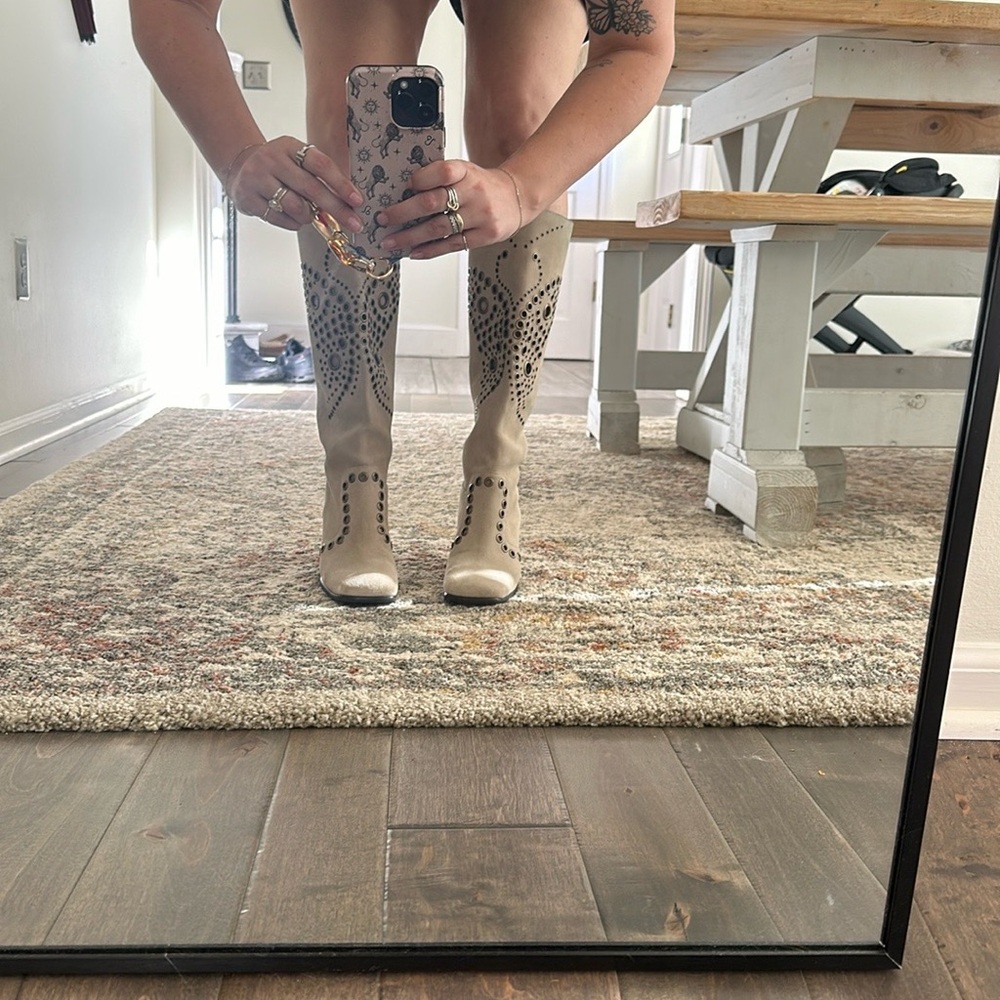 Jeffrey Campbell butterfly boots